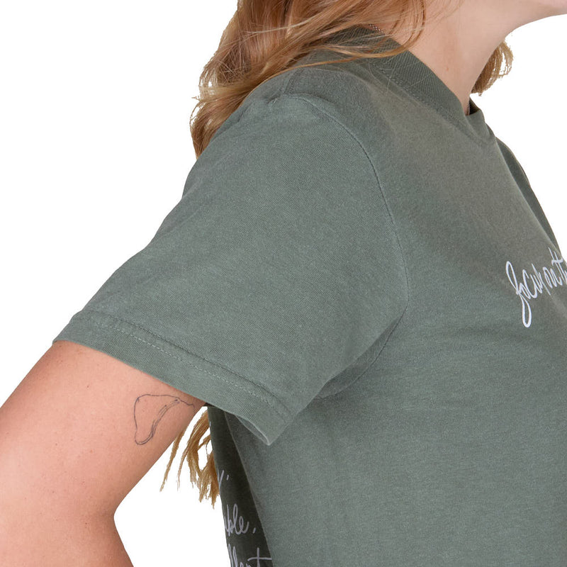 The Anastasia Co Women's Forest Focus On The Good Tee Shirt