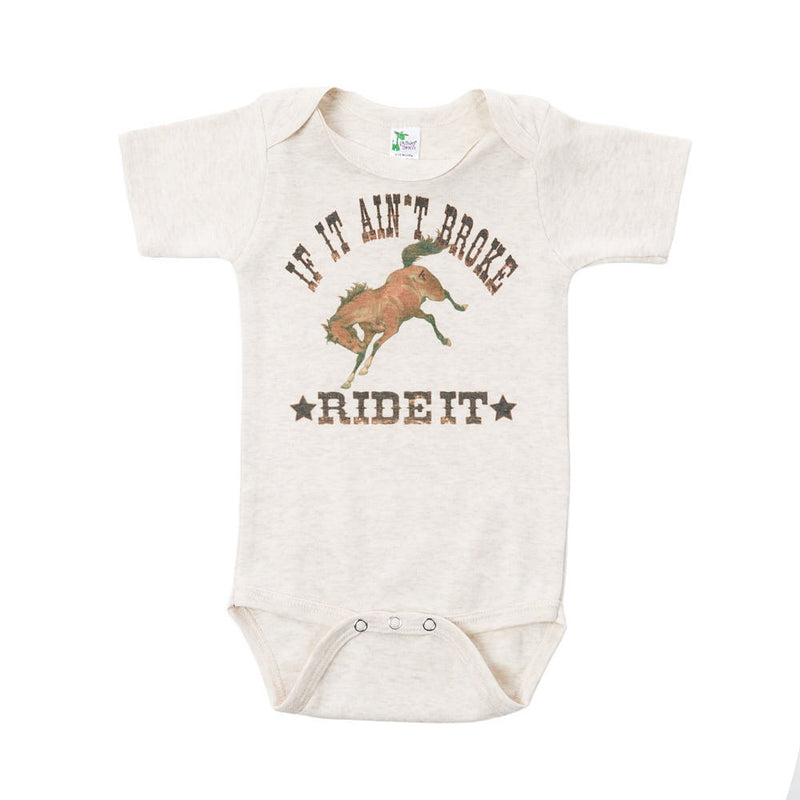 Twisted Filly Infant If It Ain't Broke Onesie