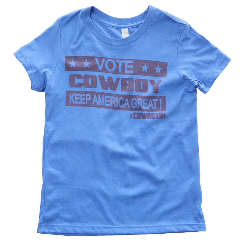 Twisted Filly Boys Vote Cowboy Tee