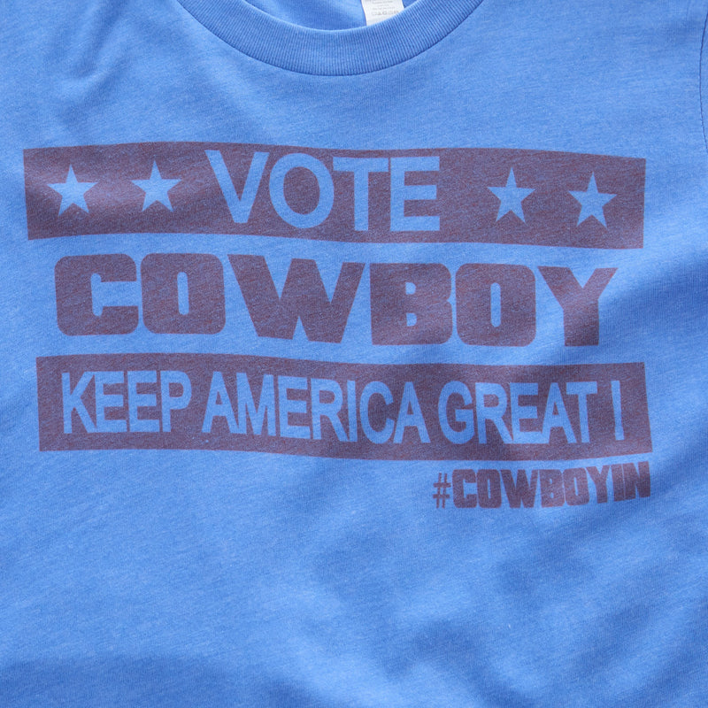 Twisted Filly Boys Vote Cowboy Tee