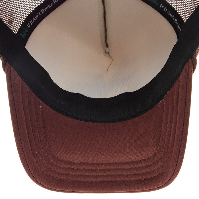 Twisted Filly Mens Lets Go Rodeo Snapback Trucker Cap