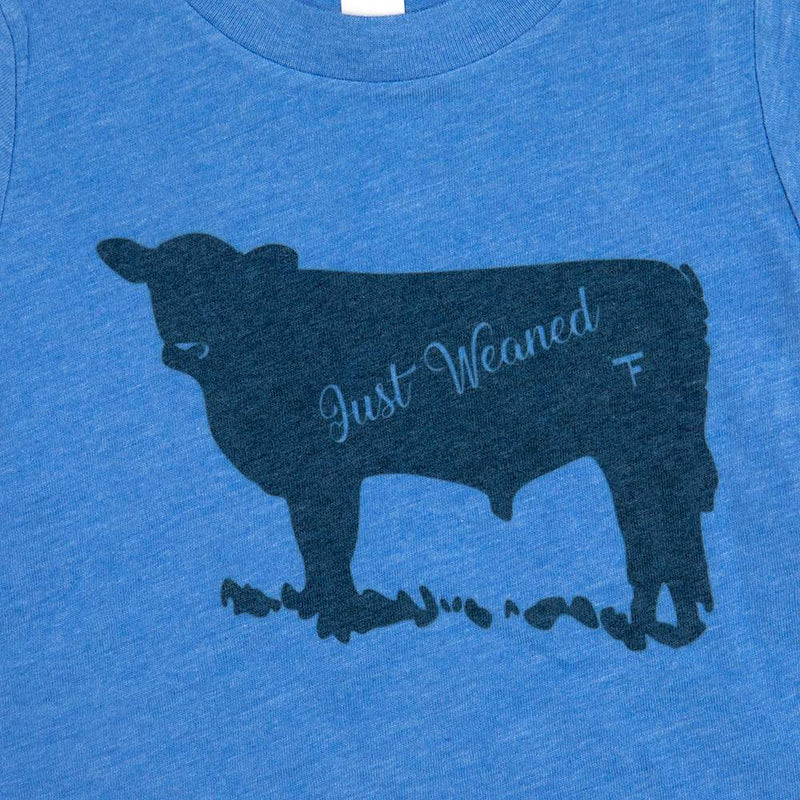 Twisted Filly Just Weaned Blue Infant Tee