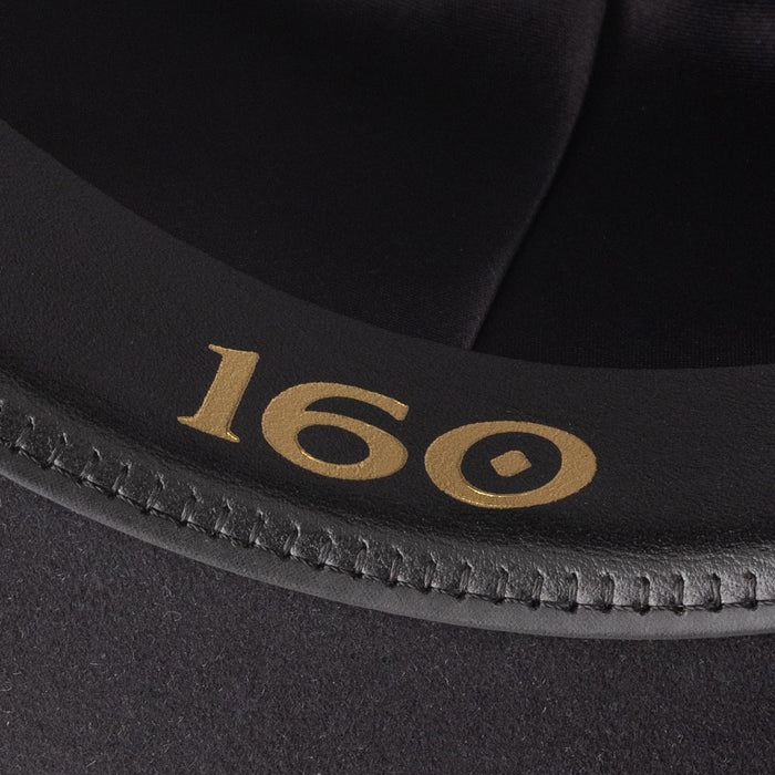 Stetson Hats 160th Anniversary 6X Black Open Road 2 3/4in Brim