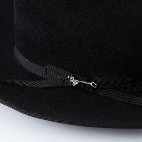 Stetson Hats Open Road Royal Deluxe Black Felt Hat