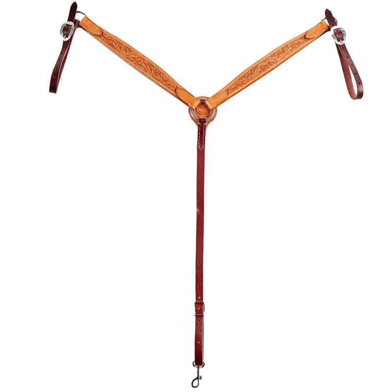 Tomahawk 14.5in 1/2 Breed Rose Floral Barrel Saddle