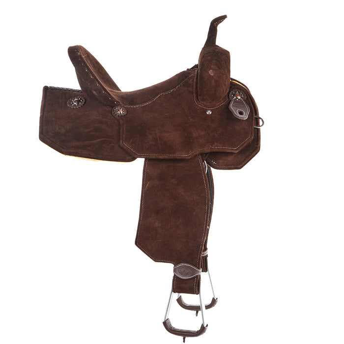 Tomahawk Chocolate Roughout Lightweight Barrel Saddle
