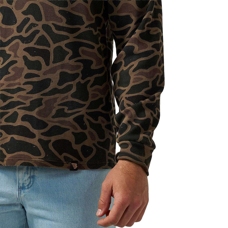 Burlebo Men's Bendita Camo Thermal Hoodie