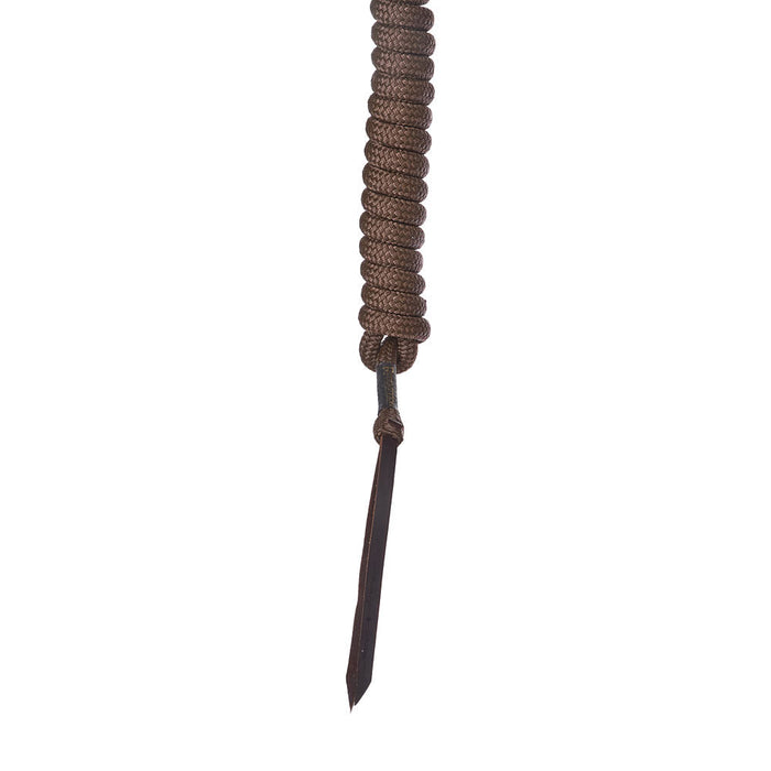 Haychix Timeless Bronze Halter with Brown Lead Rope