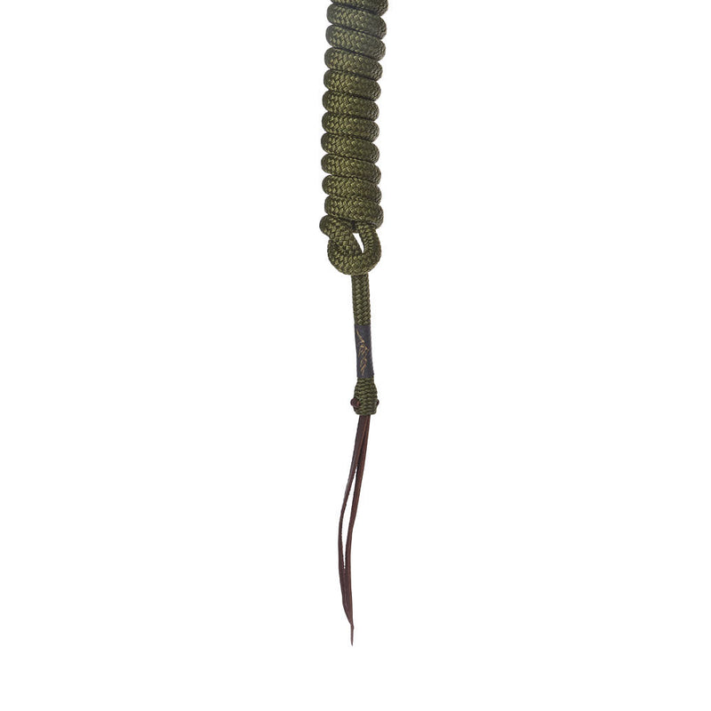 Haychix Timeless Olive Halter with Olive Lead Rope