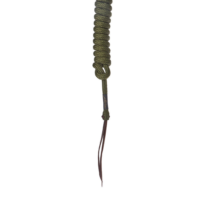 Haychix Timeless Olive Halter with Olive Lead Rope