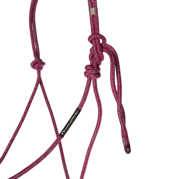 Haychix Timeless Rose Quartz Halter with Pink Lead Rope