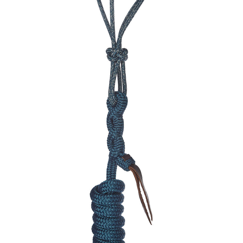 Haychix Timeless Saphire Halter with Steel Blue lead Rope