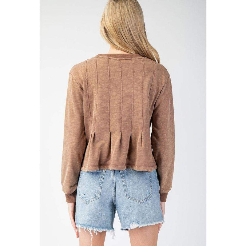 Ee Some Women's Coco Pleated Top