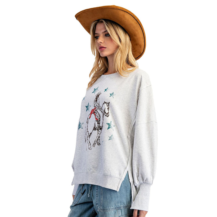 Ee Some Women's Western Haze Top