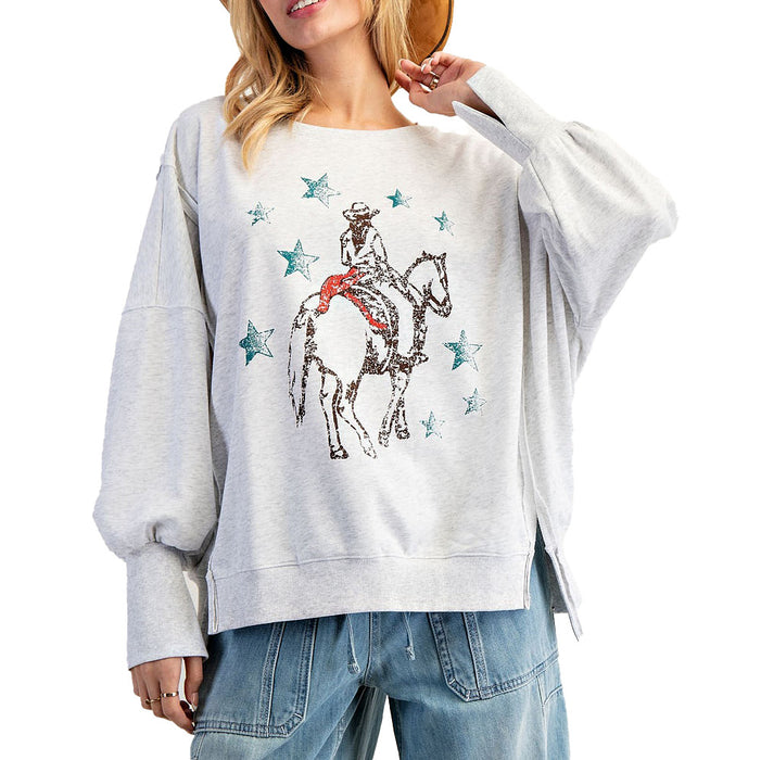 Ee Some Women's Western Haze Top