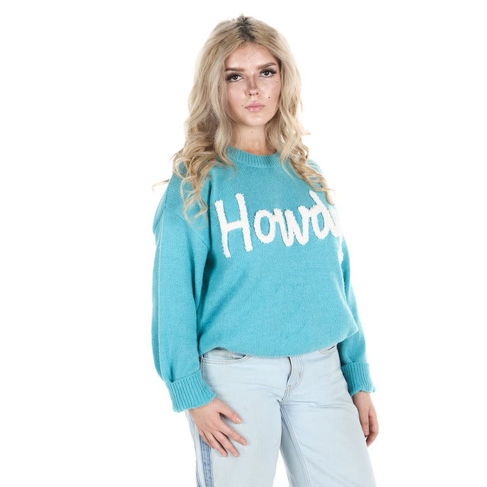 Turquoise Haven Howdy Turquoise Sweatshirt