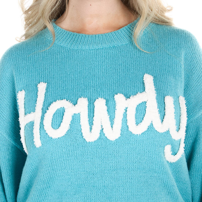 Turquoise Haven Howdy Turquoise Sweatshirt