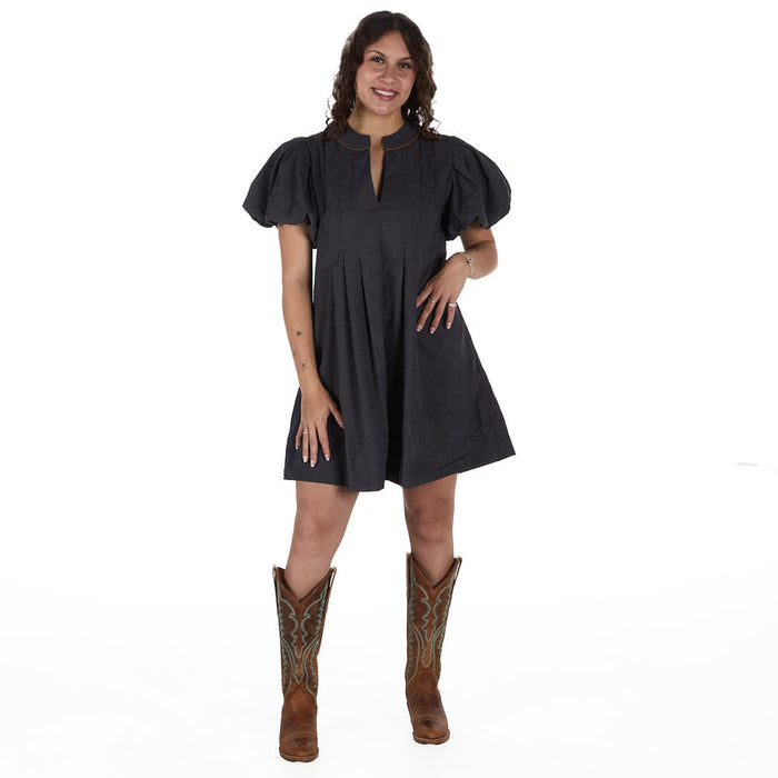 Thml Clothing Women's Asphalt Mini Dress