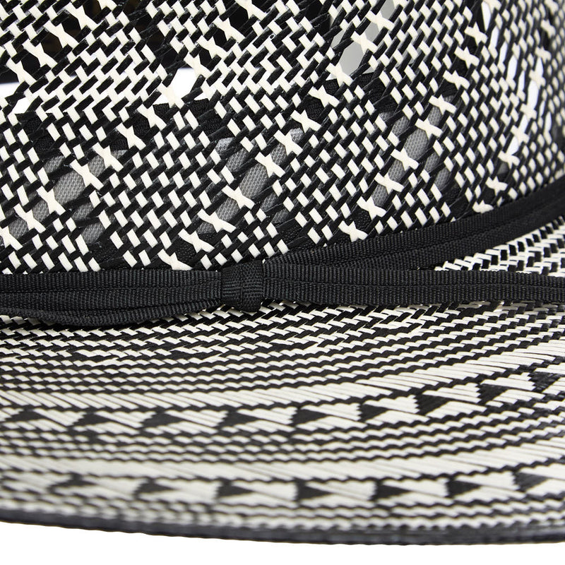 Rodeo King Thunder 4 1/4in Brim Open Crown Straw Hat