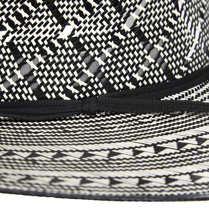 Rodeo King Thunder 4 1/4in Brim Open Crown Straw Hat