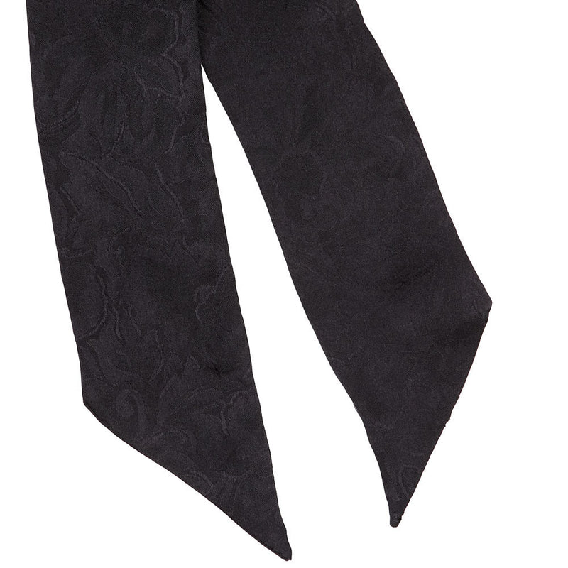 Wyoming Traders Black Jacquard Twilly