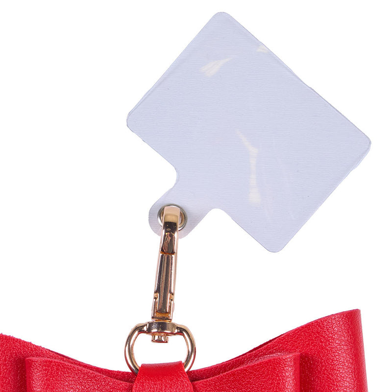 NRS Red Bow Keychain