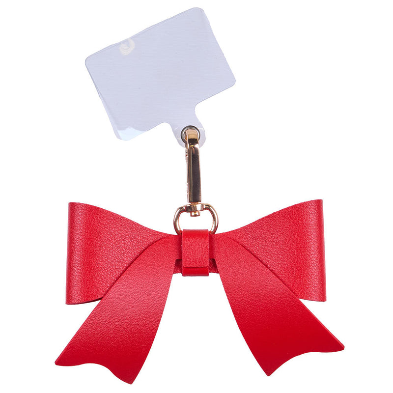 NRS Red Bow Keychain