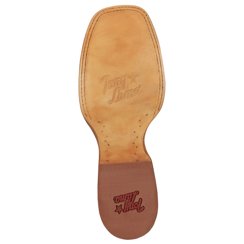 Tony Lama Men`s Luciano Tan 11in Green Top