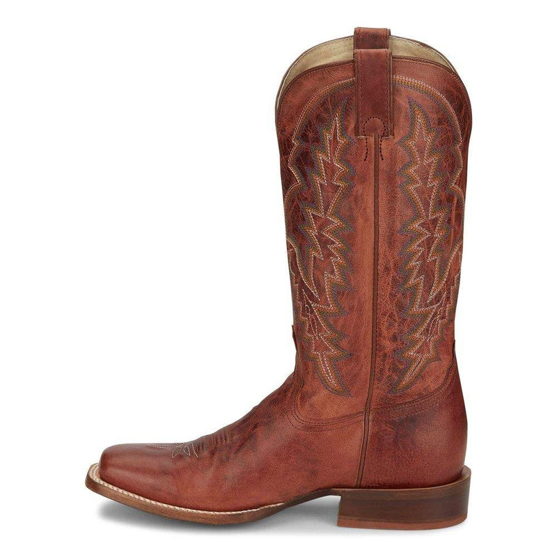 Tony Lama Men`s Camarillo Cognac 13in Cognac Goat Top