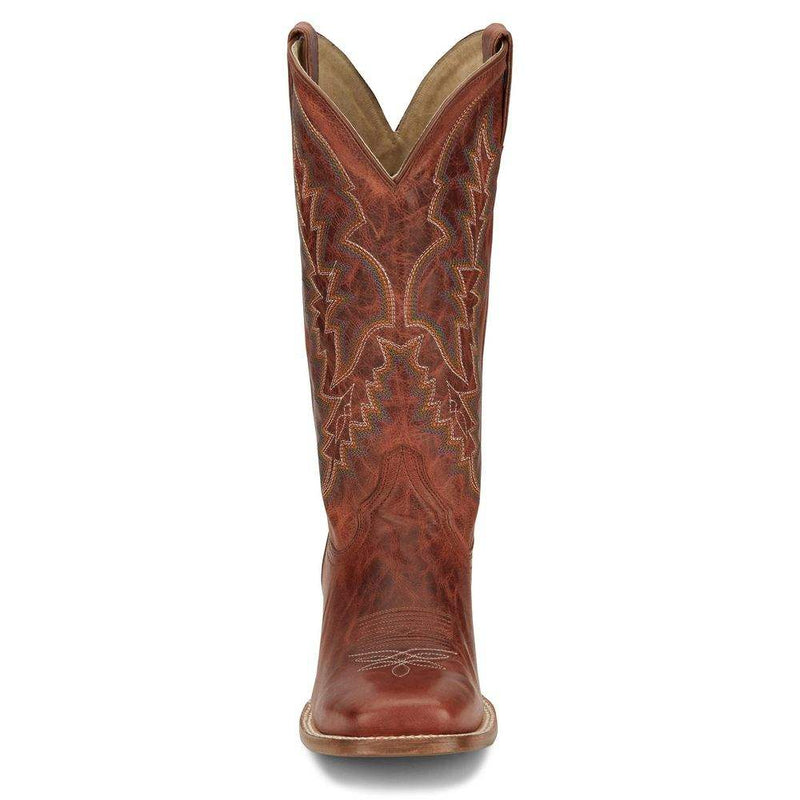 Tony Lama Men`s Camarillo Cognac 13in Cognac Goat Top