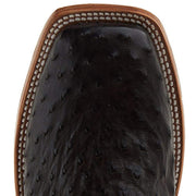 Tony Lama Men Moore Umber Brown Full Quill Ostrich 11in. Umber Top