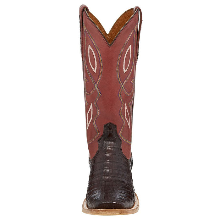 Tony Lama Women's Chocolate Caiman Boots