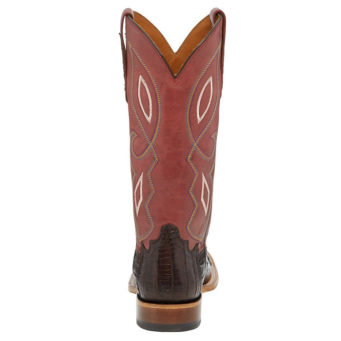 Tony Lama Women's Chocolate Caiman Boots