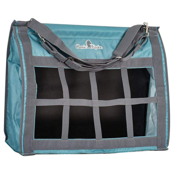 Classic Top Load Light Teal Hay Bag
