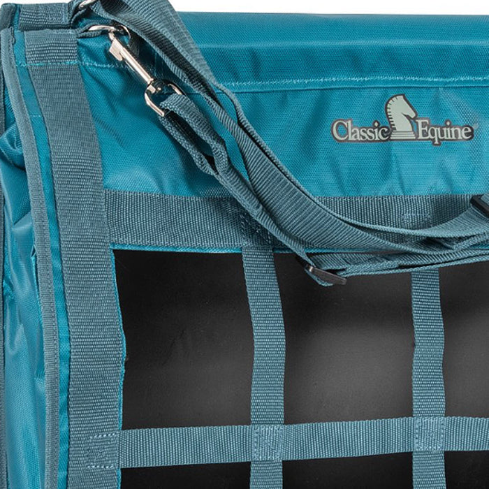 Classic Equine Dark Teal Top Load Hay Bag
