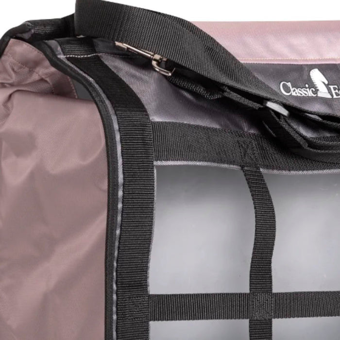 Classic Equine Grey Tan Top Load Hay Bag