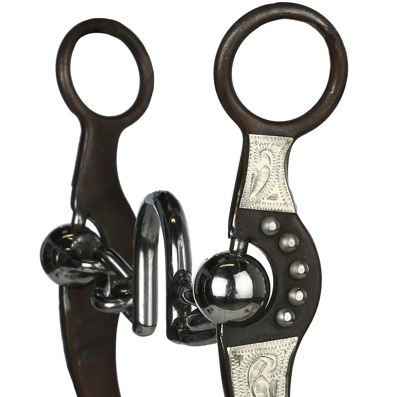 Reinsman Pro Roper High Port Chain Shank Bit