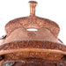 Tomahawk Natural 7/8 Breed Floral Tooled MTM Team Roper
