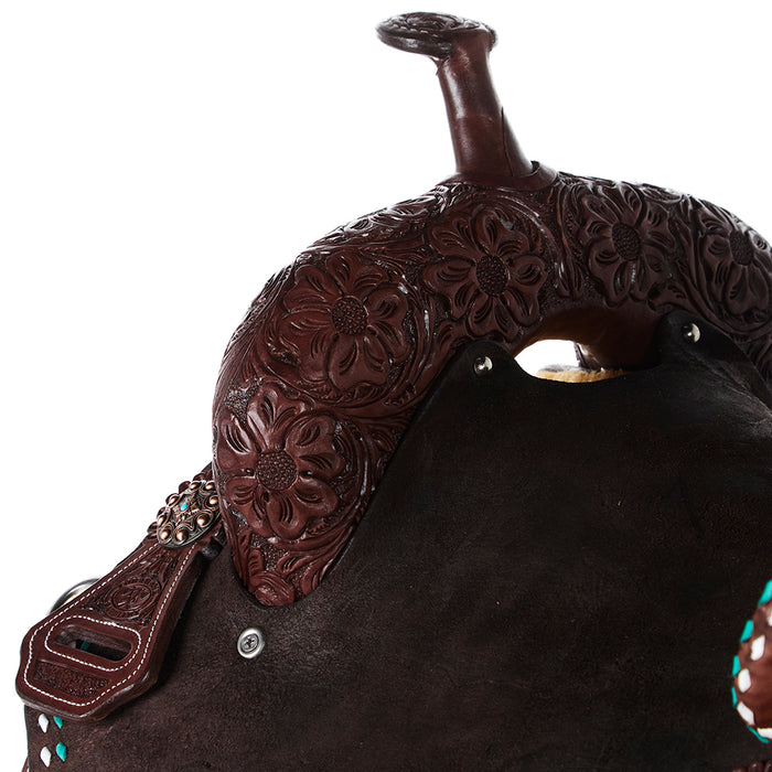Tomahawk Heavy Oil 1/2 Breed Barrel Saddle