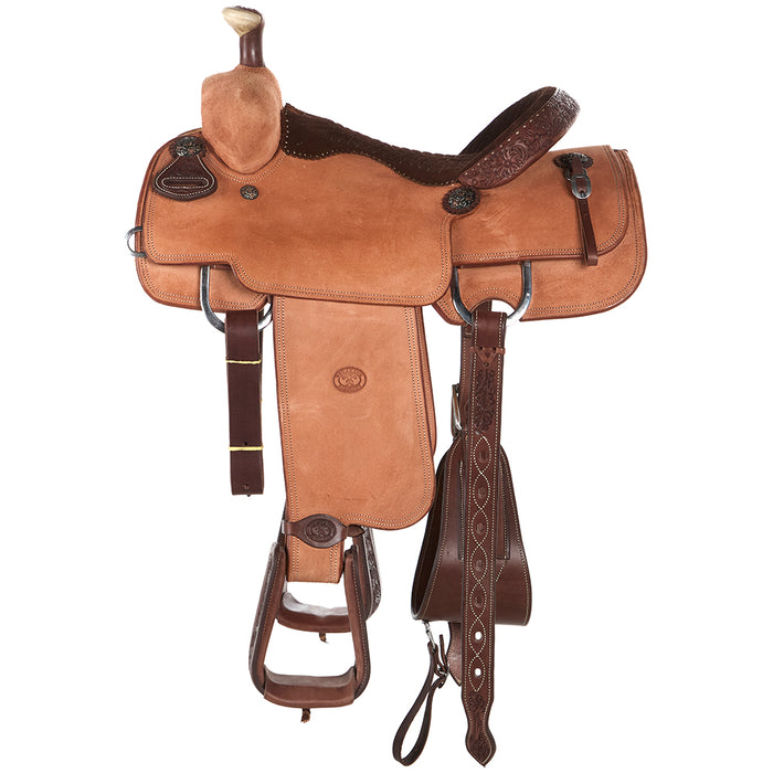 Tomahawk 15in 1/8 Breed with Quilted Seat Team Roper