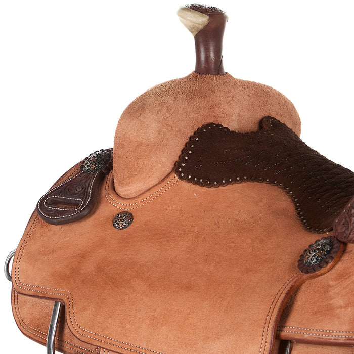Tomahawk 15in 1/8 Breed with Quilted Seat Team Roper