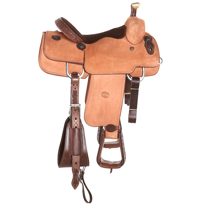 Tomahawk 15in 1/8 Breed with Quilted Seat Team Roper