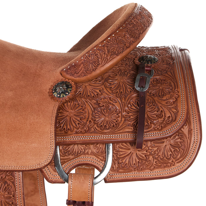 Tomahawk 15in 7/8 Breed Hard Seat Team Roper