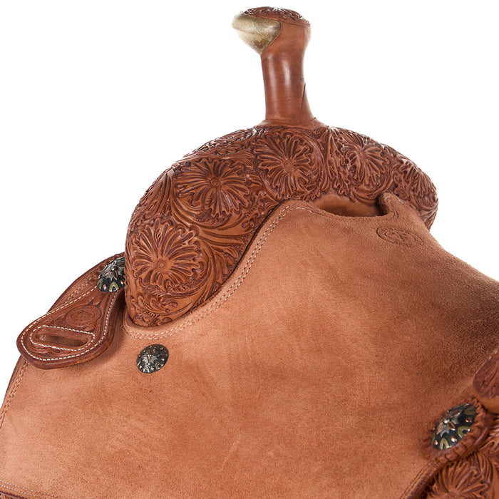 Tomahawk 15in 7/8 Breed Hard Seat Team Roper