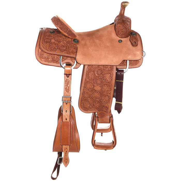 Tomahawk 15in 7/8 Breed Hard Seat Team Roper