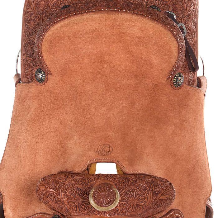 Tomahawk 15in 7/8 Breed Hard Seat Team Roper