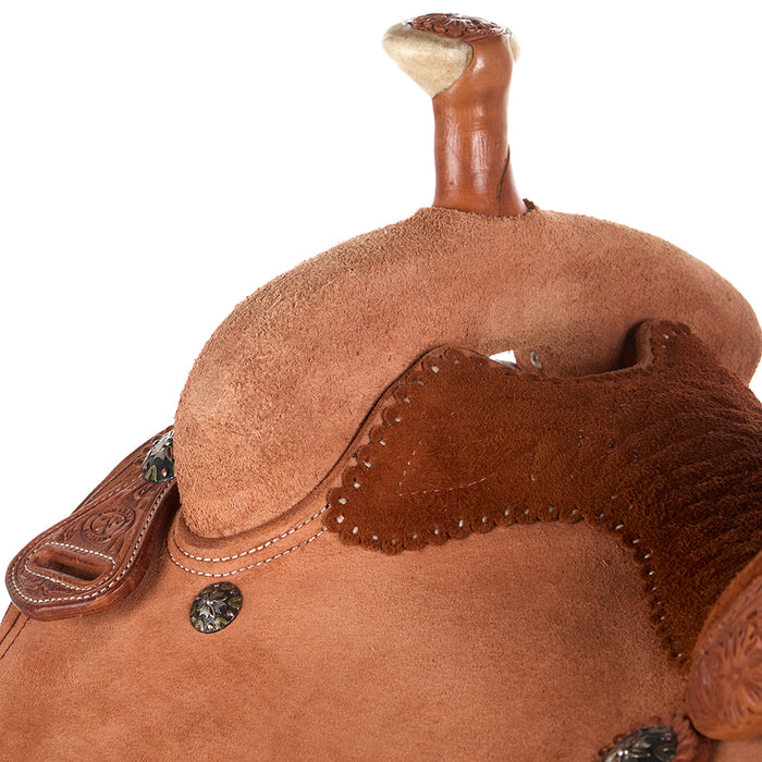 Tomahawk 14in 1/16 Breed Quilted Seat Team Roper