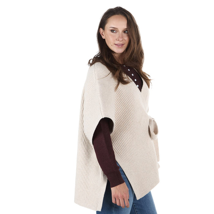 Thml Clothing Women's Tie Cream Cardigan