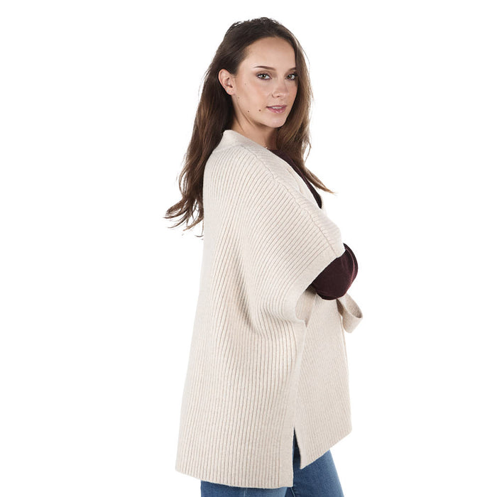 Thml Clothing Women's Tie Cream Cardigan