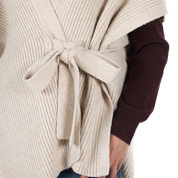 Thml Clothing Women's Tie Cream Cardigan